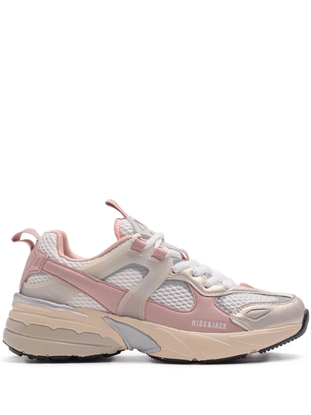 Hide&Jack logo-detail sneakers Neutrals