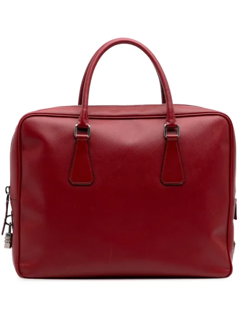 Prada Pre-Owned 2010-2024 Saffiano business bag
