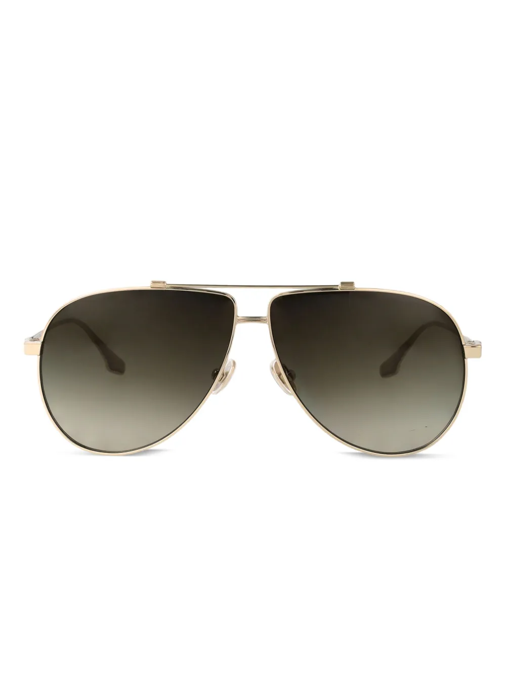 Victoria Beckham Eyewear Zonnebril met piloten montuur Goud