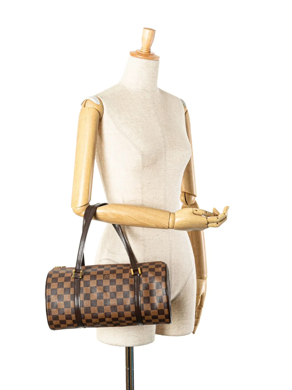 Louis Vuitton Pre-Owned 2003 Damier Ebene Papillon 30 handbag | Pre-Owned | Image 2