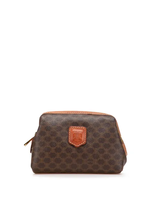 Céline Pre-Owned 1997 Macadam Coated Canvas pouch