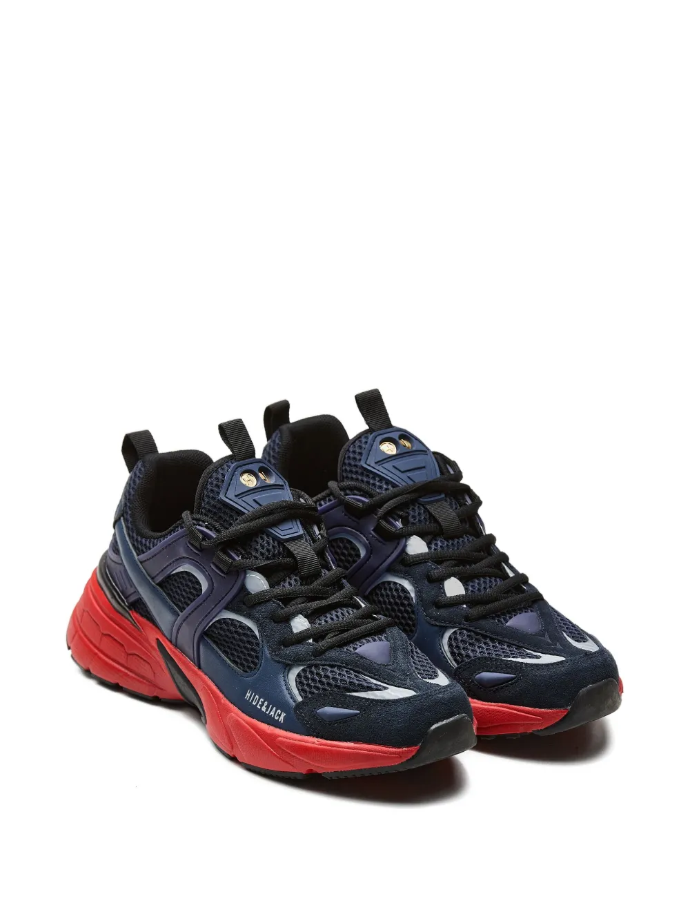 Hide&Jack logo-print sneakers Blue