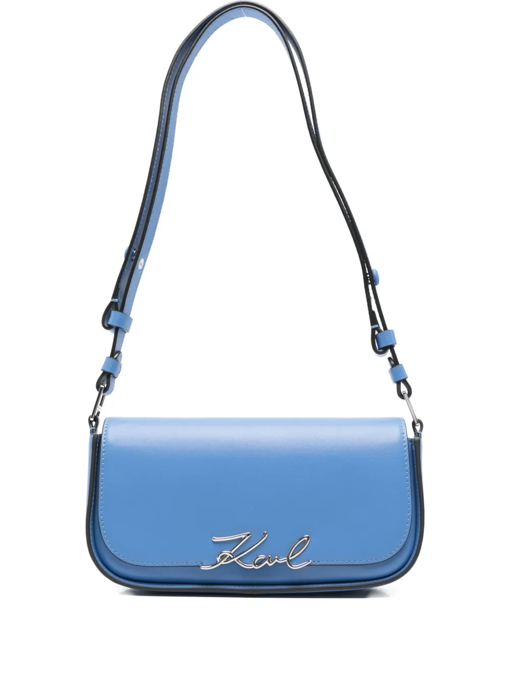 Karl Lagerfeld leather shoulder bag | Blue | Image 1