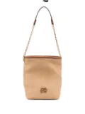 Karl Lagerfeld K/Autograph woven chain-strap bag - Neutrals