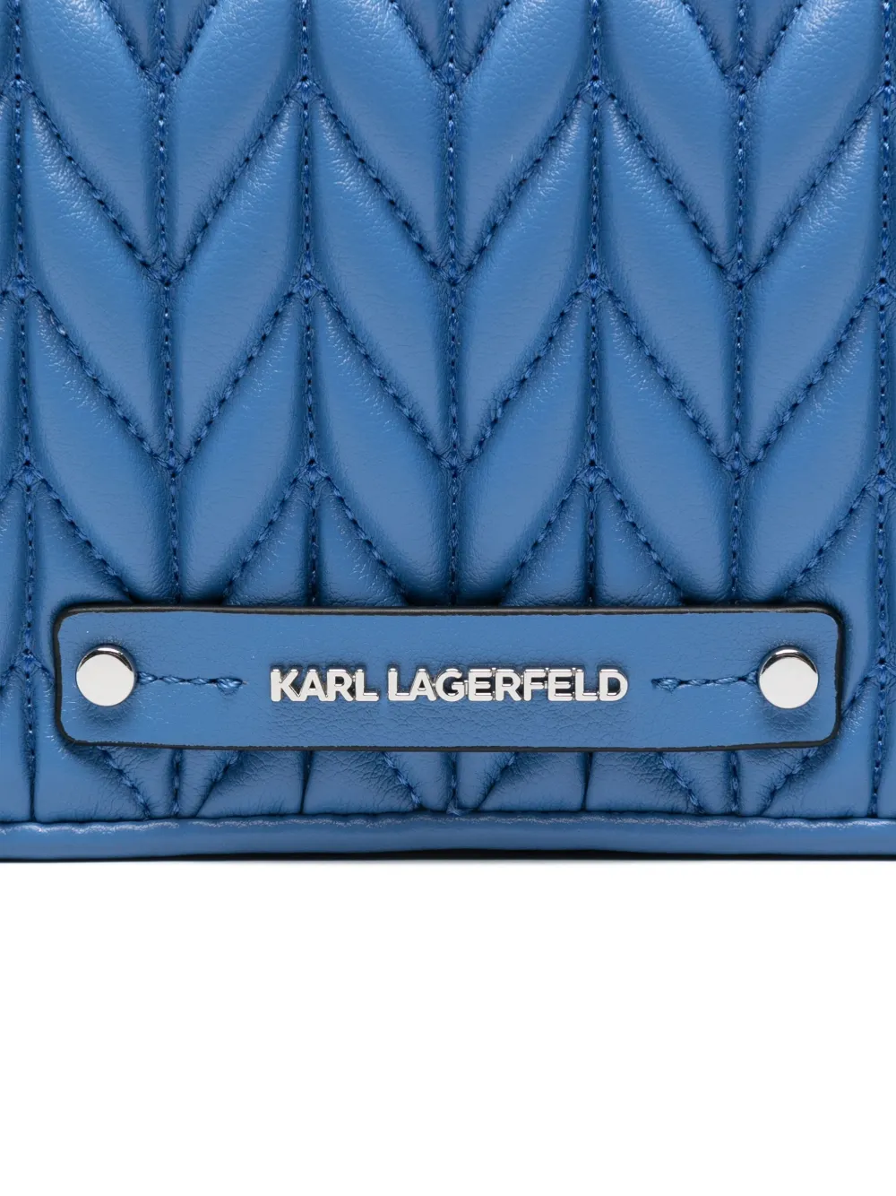 Karl Lagerfeld Gewatteerde crossbodytas Blauw