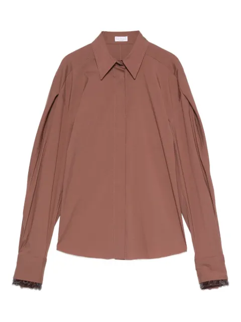 Brunello Cucinelli long-sleeve layered shirt