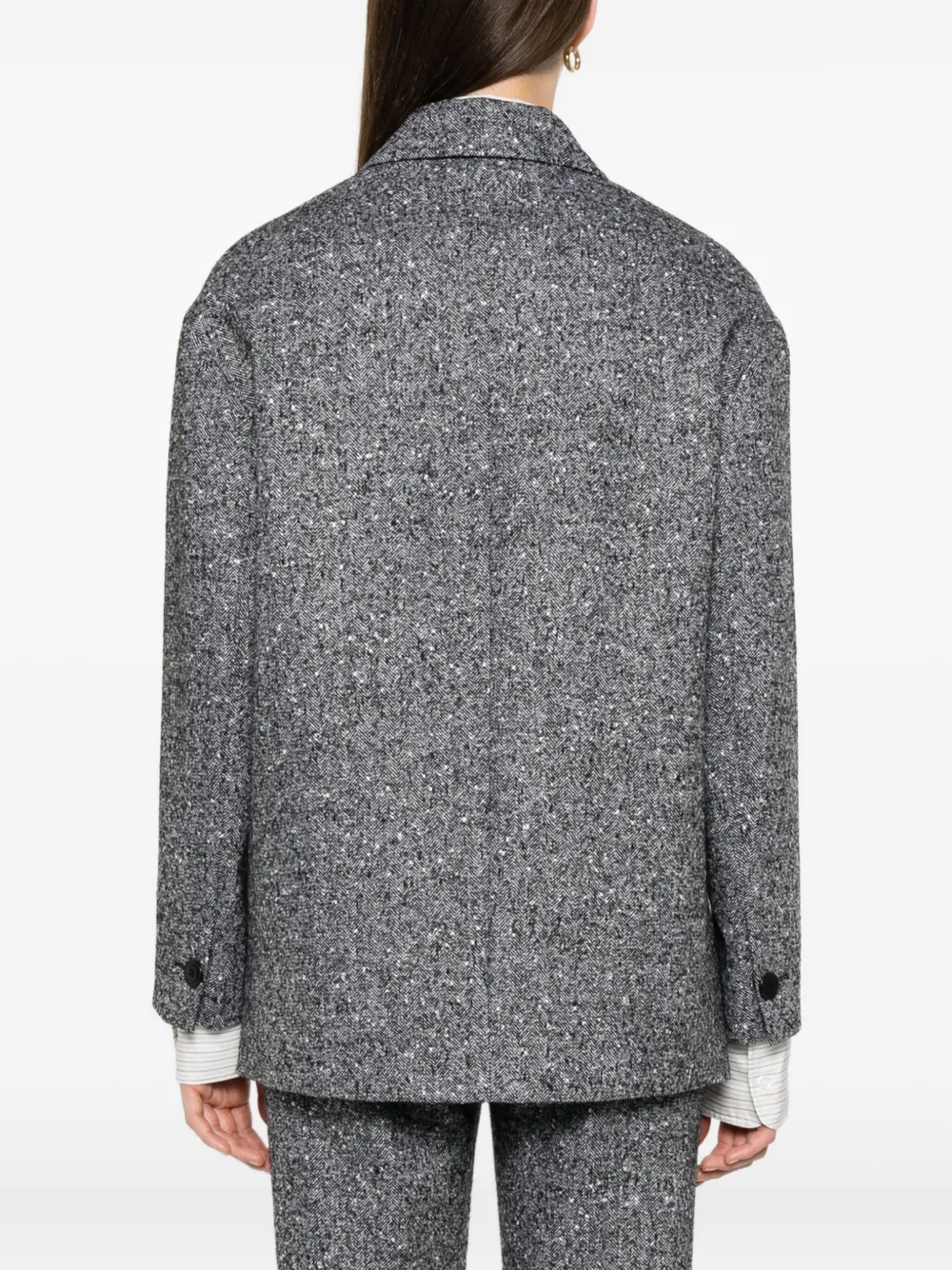 Ermanno Scervino Blazer met twee knopen Zwart