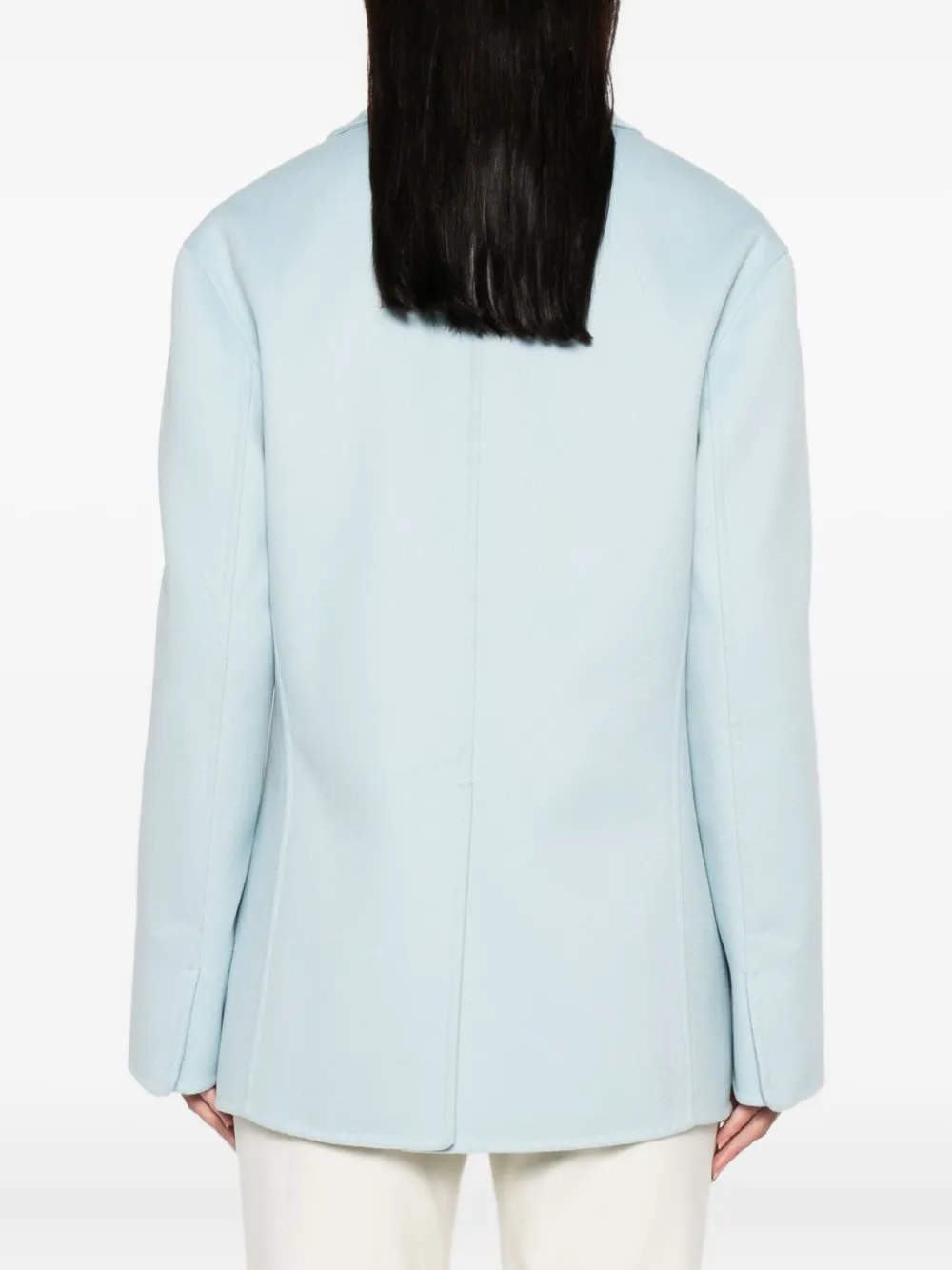 Ermanno Scervino Jack met dubbele rij knopen Blauw
