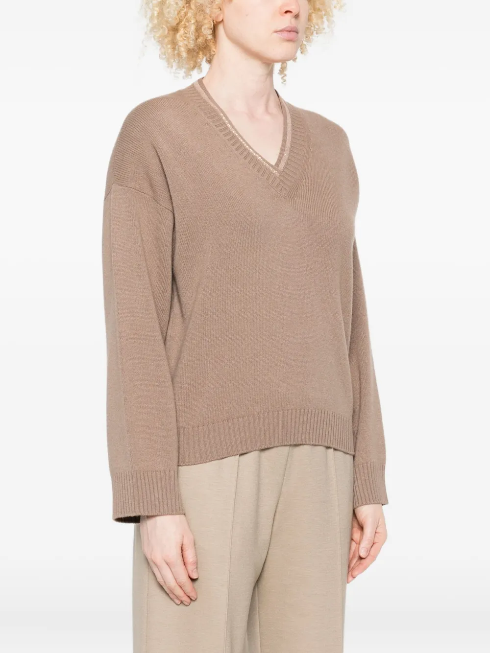 Fabiana Filippi Trui met pailletten Bruin