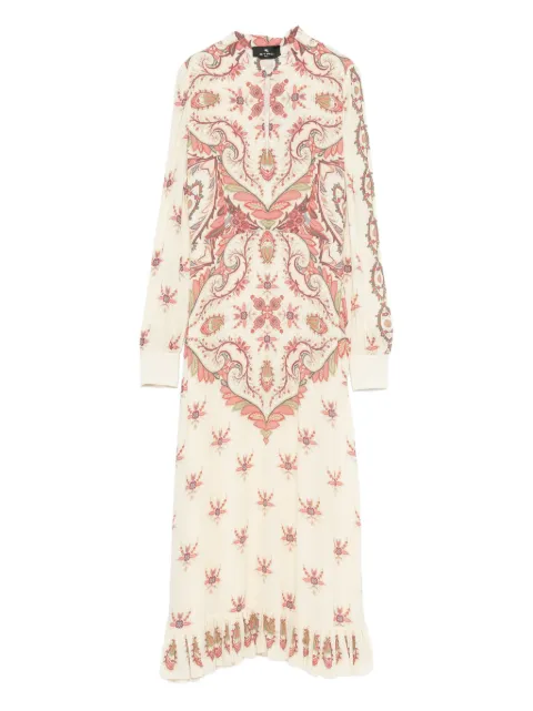 ETRO paisley-print midi dress