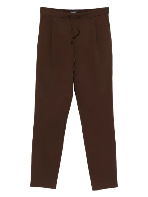 Fabiana Filippi pleated drawstring straight trousers