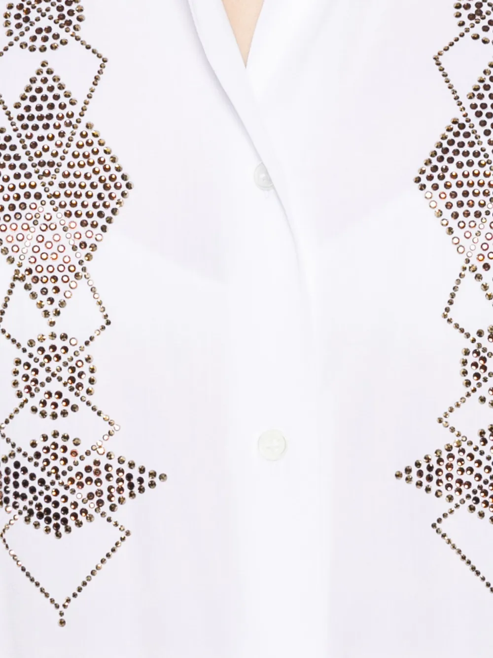 Ermanno Scervino Blouse met geometrische print Wit