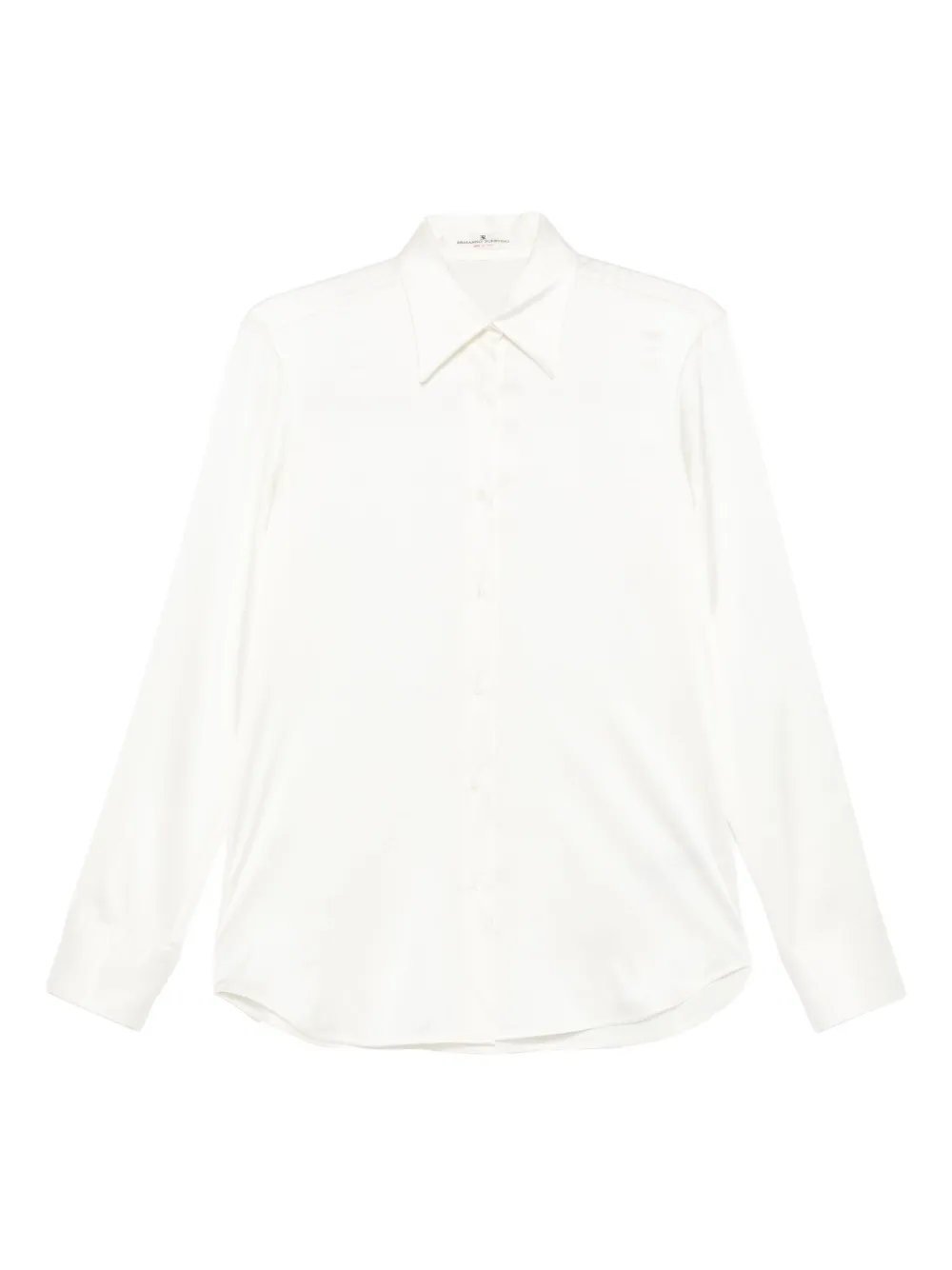 Ermanno Scervino Long-sleeve Button-up Shirt In White