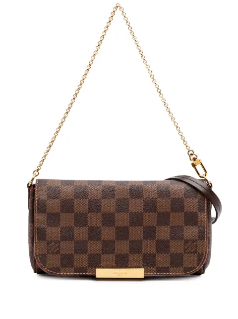 Louis Vuitton Pre-Owned 2018 Damier Ebene Favorite PM satchel