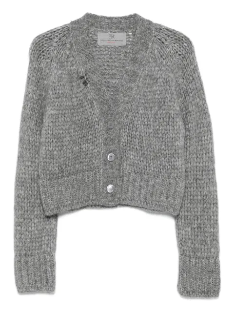 Ermanno Scervino button-embellished knit cardigan