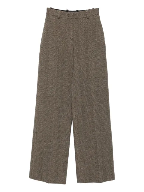 Ermanno Scervino herringbone trousers