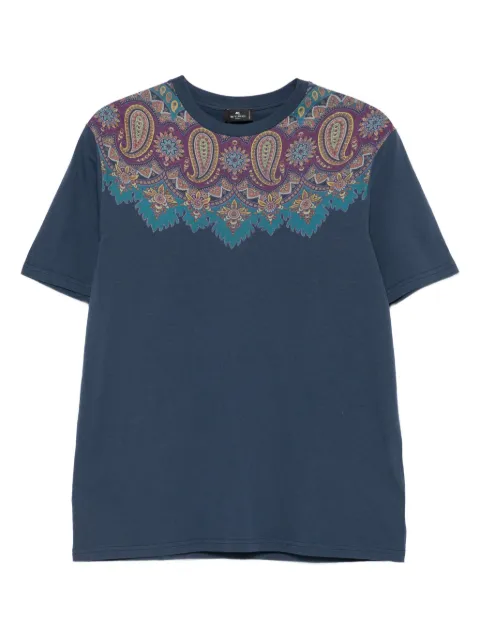 ETRO paisley-print cotton T-shirt