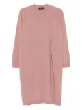 Fabiana Filippi pierced-detail midi dress - Pink