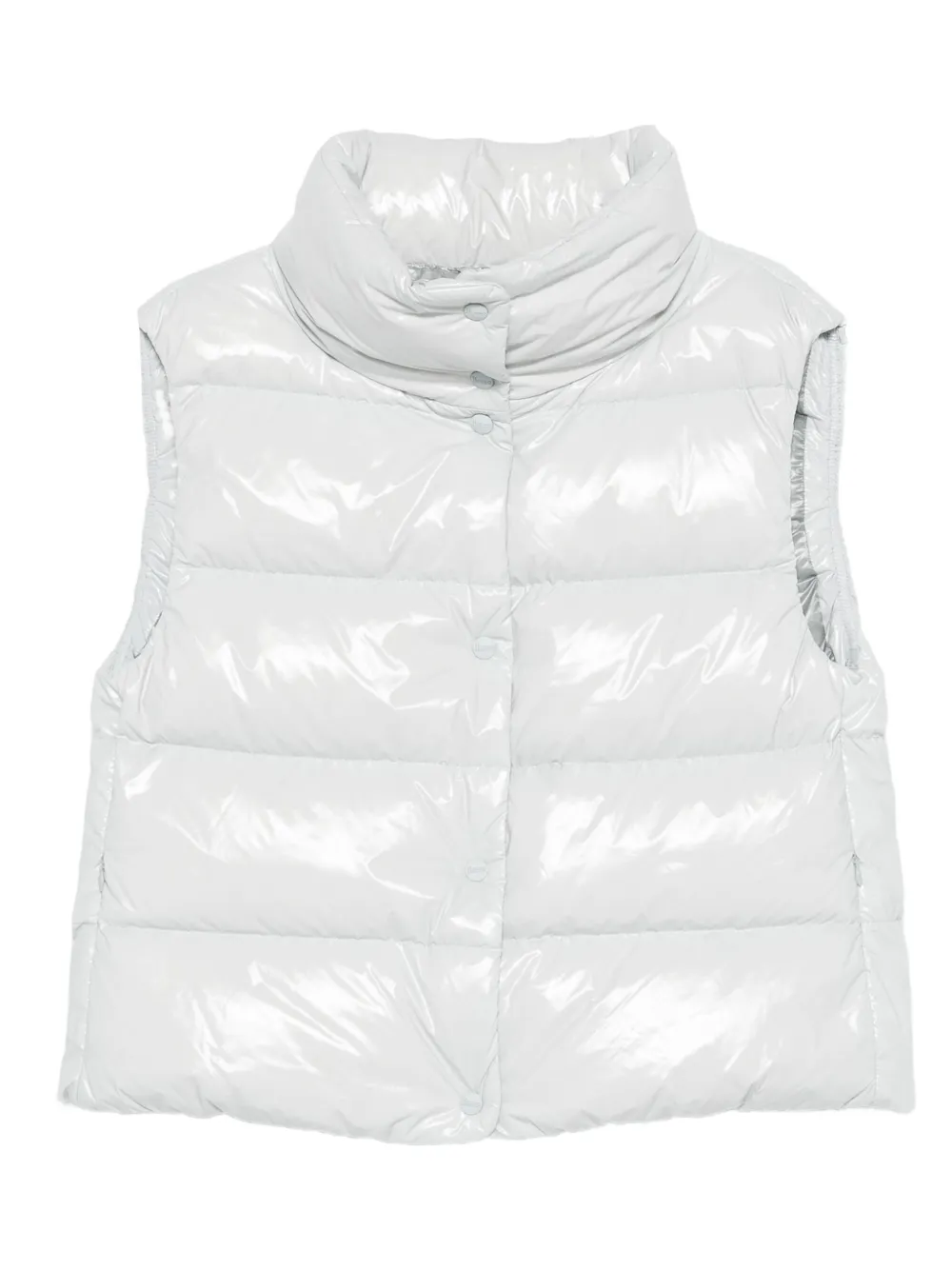 Herno Gewatteerde bodywarmer met hoge hals Blauw