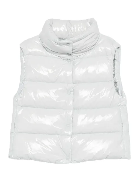 Herno quilted high-neck vest