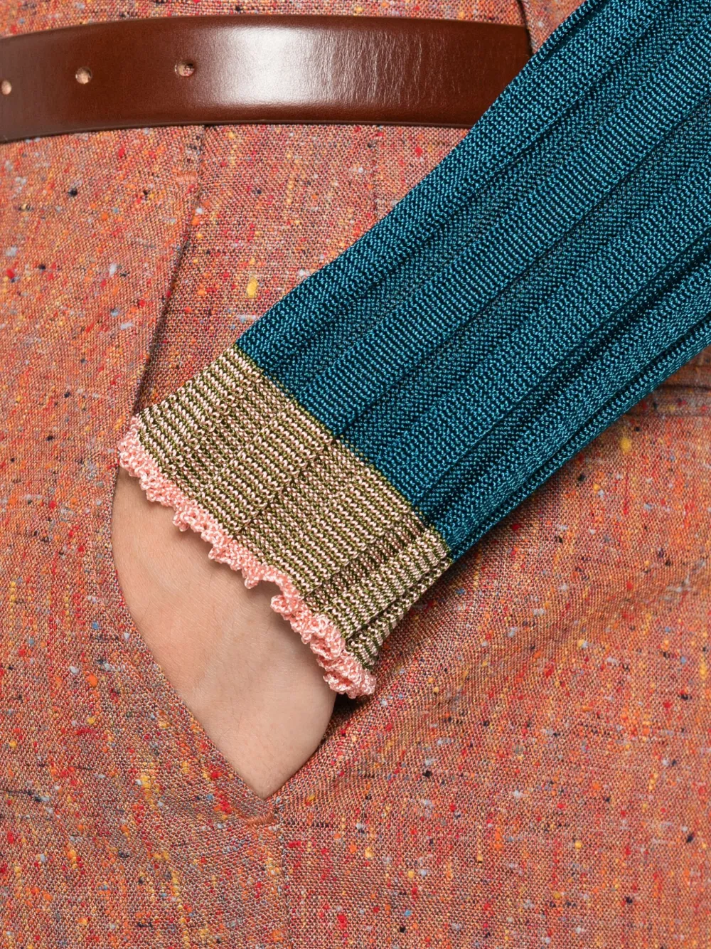 ETRO Ribgebreide trui Blauw
