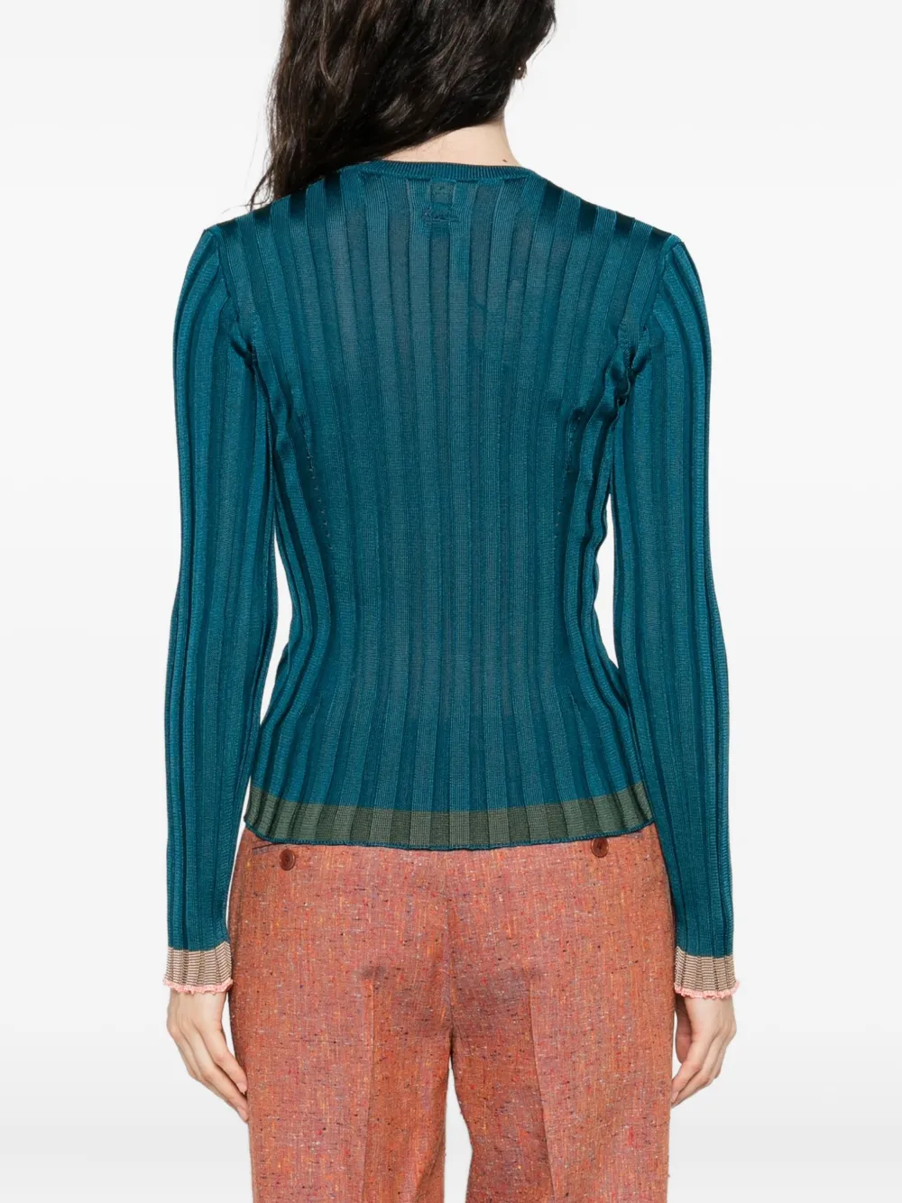ETRO Ribgebreide trui Blauw