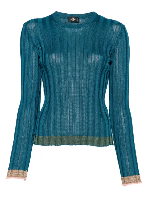 ETRO ribbed-knit sweater