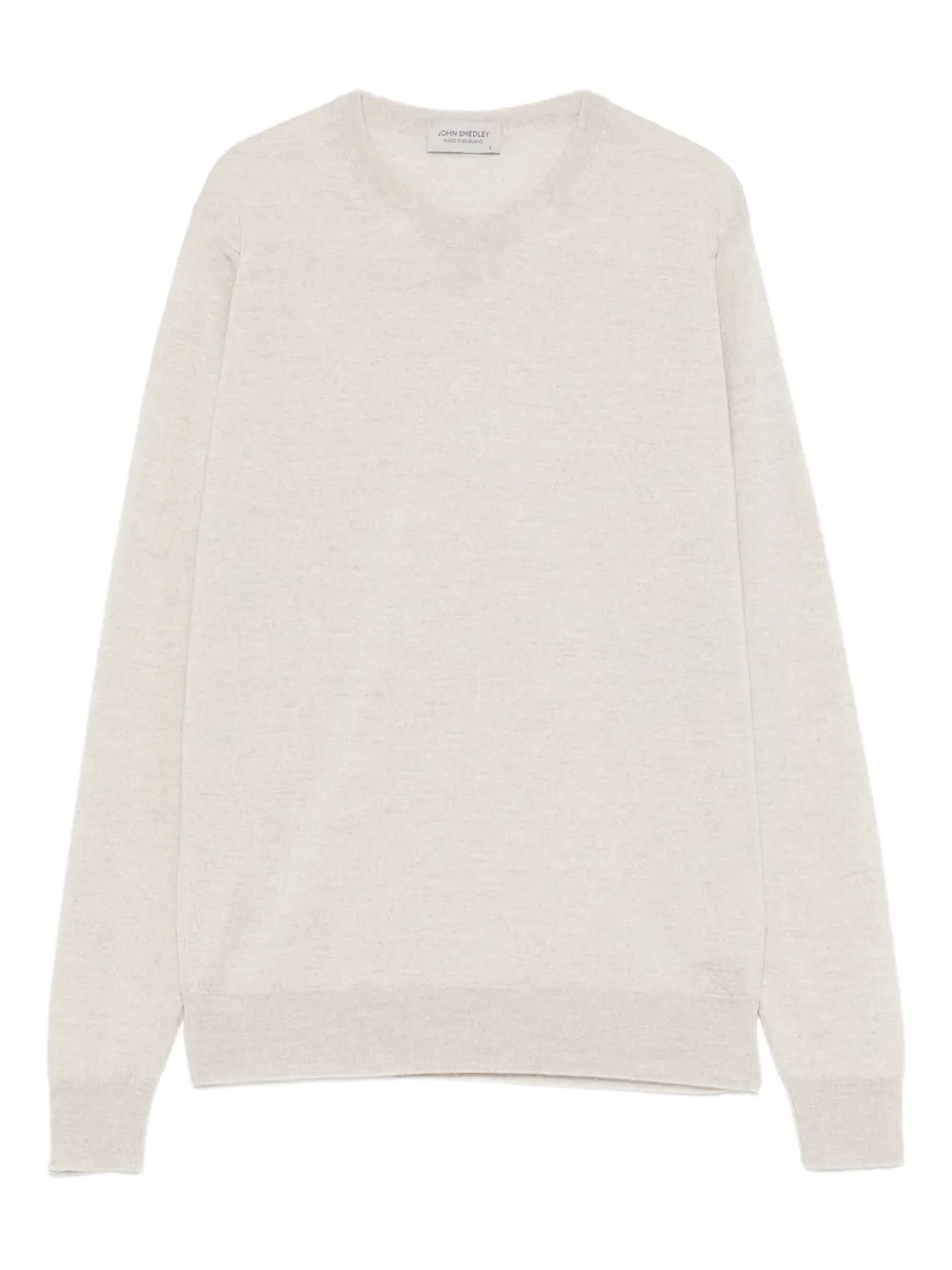 John Smedley suéter con cuello redondo | neutro | Image 1