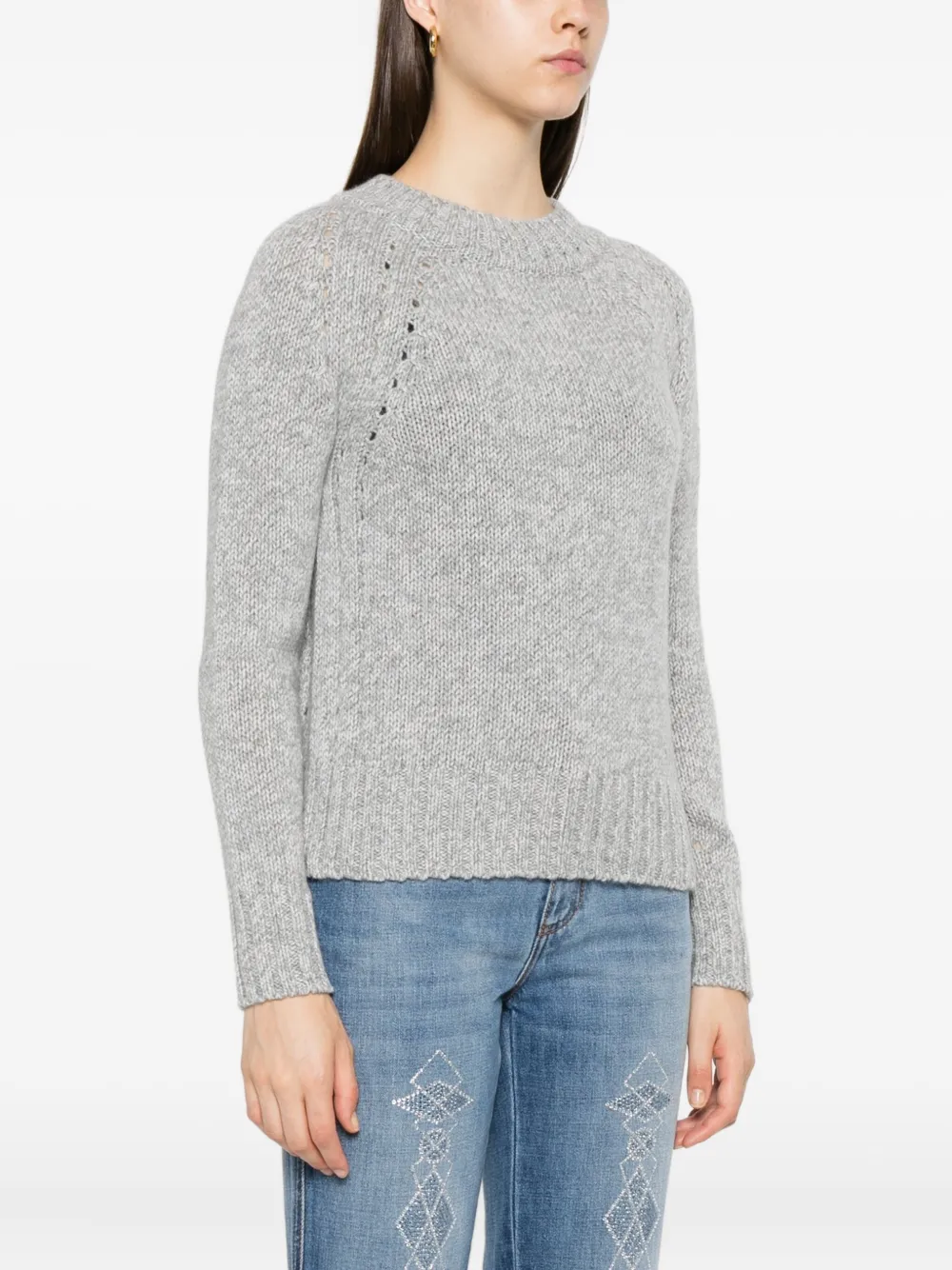 Ermanno Scervino Kasjmier trui Grijs