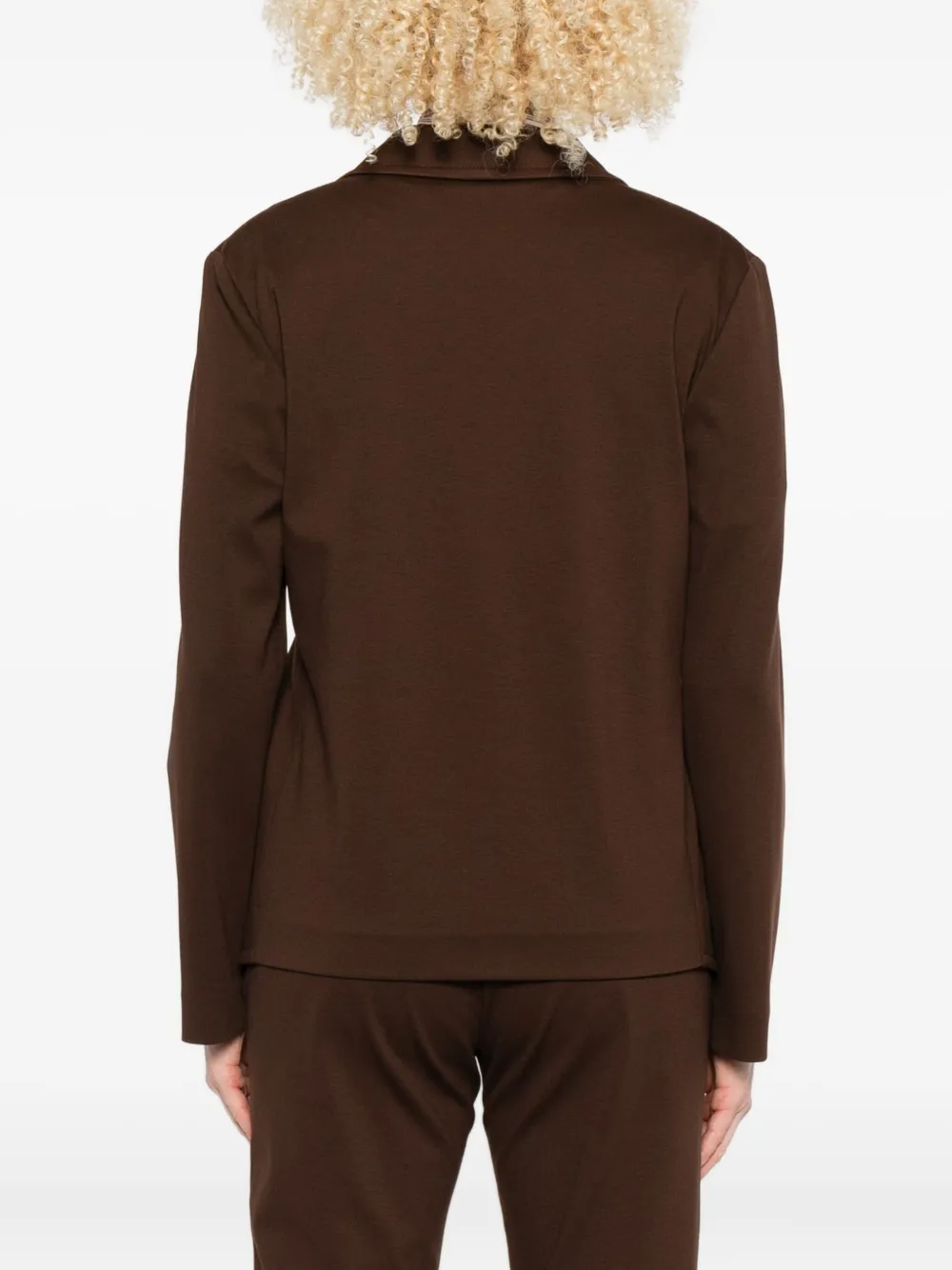 Fabiana Filippi Blazer met knopen Bruin