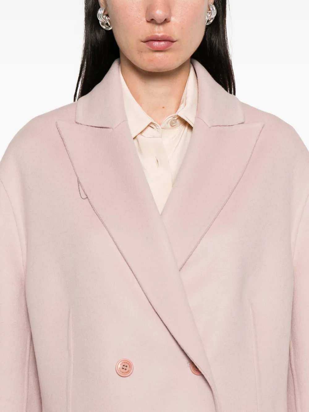 Ermanno Scervino Jack met dubbele rij knopen Roze