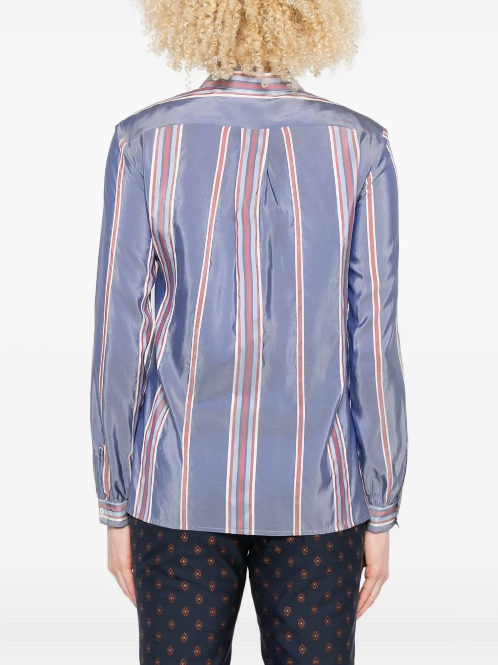 ETRO Gestreept blouse Paars