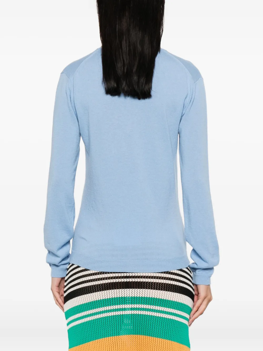 Marni Sweater met V-hals Blauw