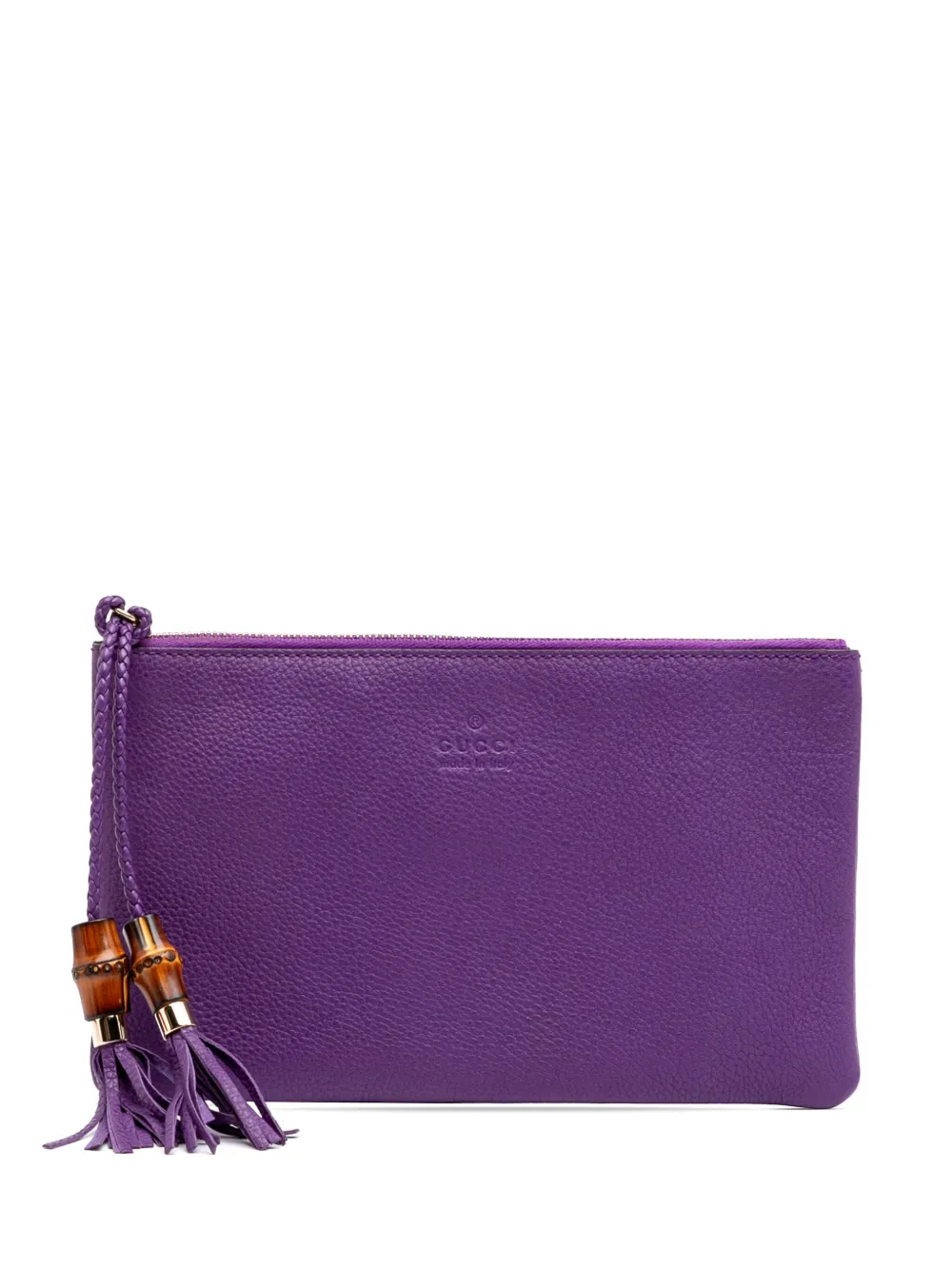 2016-2024 Calfskin Bamboo clutch bag