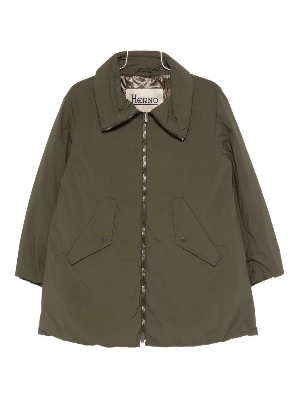 Herno zip-up jacket | Green | Image 1