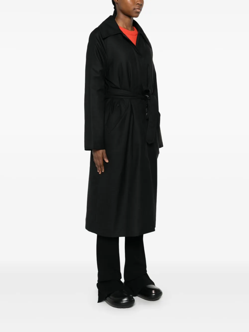 Herno Jas met ceintuur Zwart