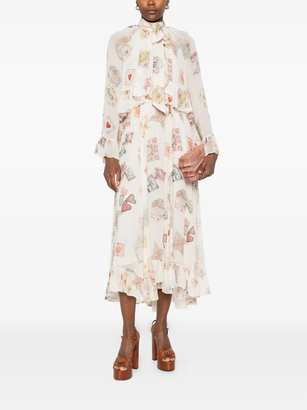 ZIMMERMANN Hypnotic Flutter asymmetric dress | Day Dresses | Image 2