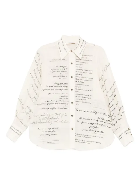 ZIMMERMANN camisa estampada