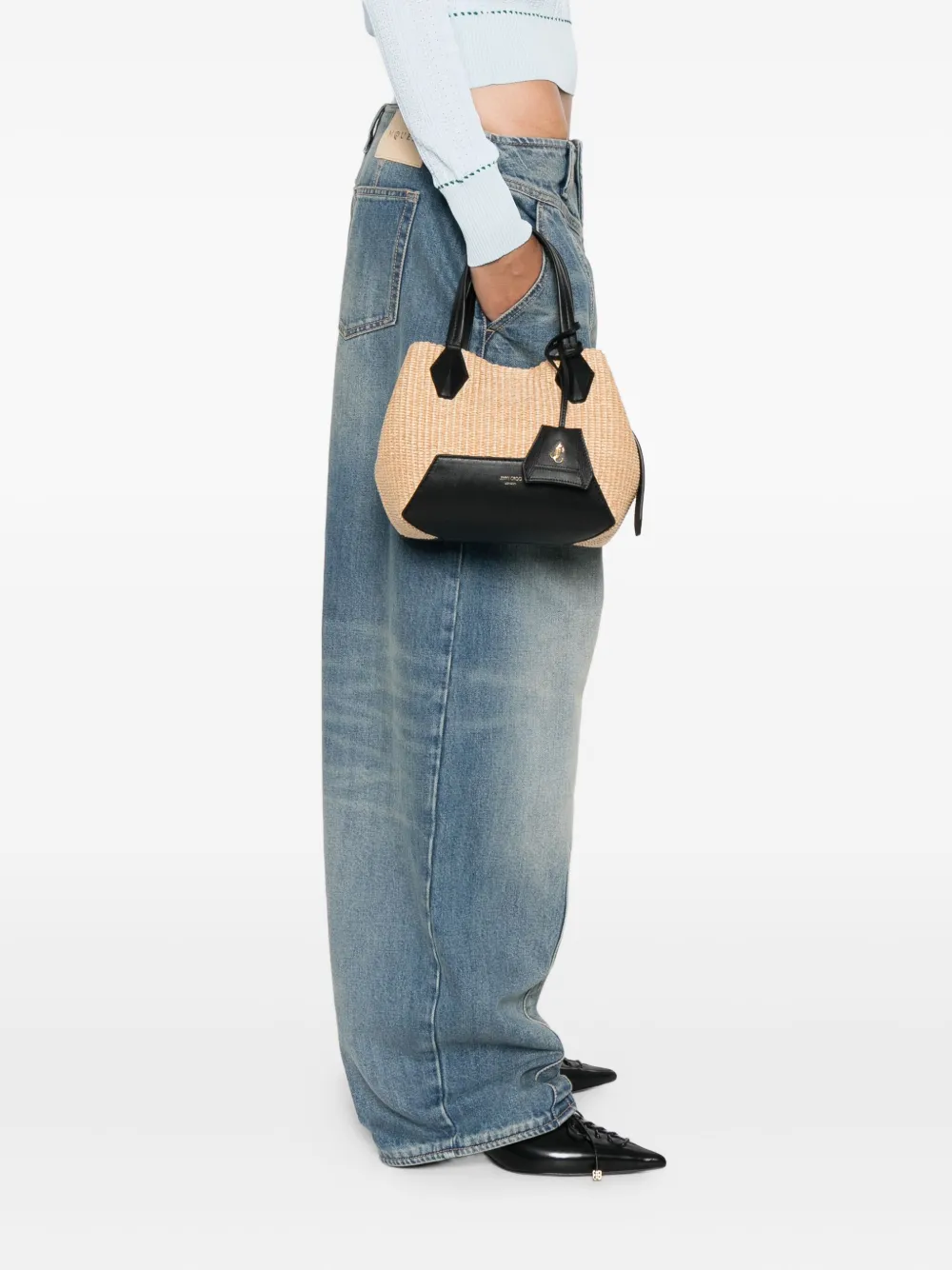 Jimmy Choo raffia tote bag | Image 2