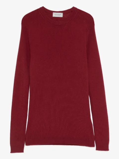 John Smedley Gerippter Pullover
