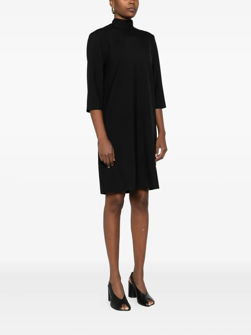 Marni Midi-jurk met strik-detail Zwart