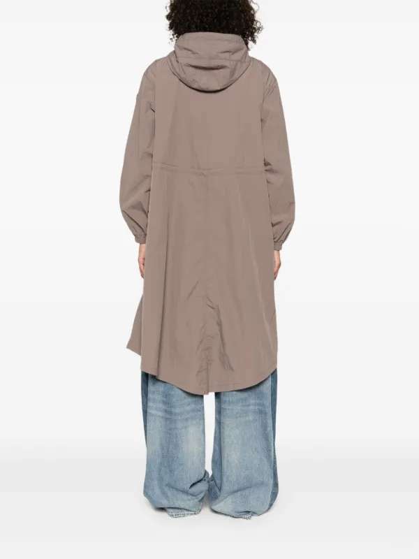 Kenzo フーデッド コート | ブラウン | FARFETCH JP
