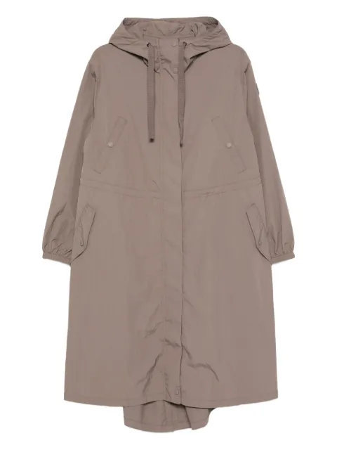 Kenzo hooded button-fastening coat
