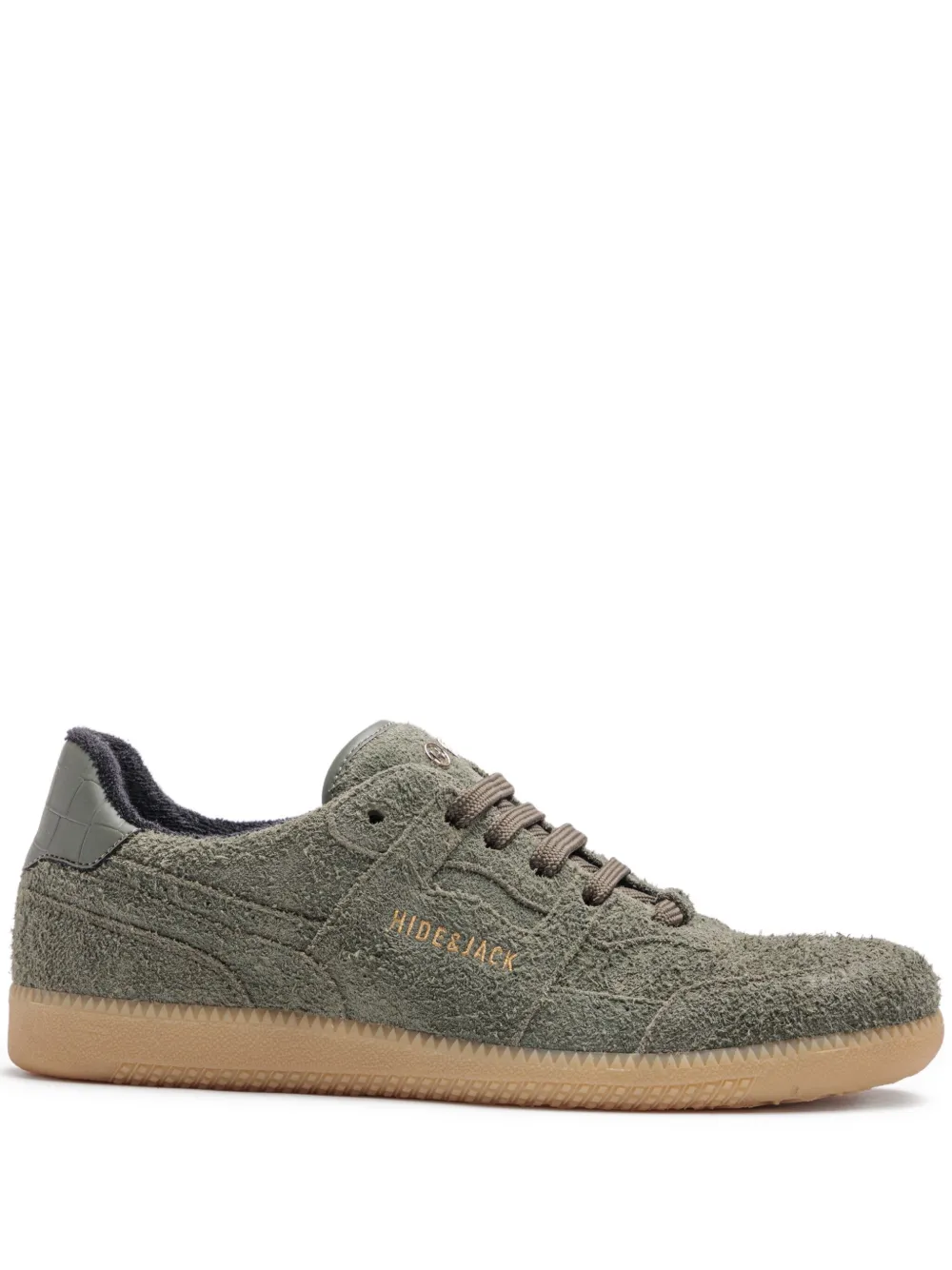 Hide&Jack suede sneakers Green