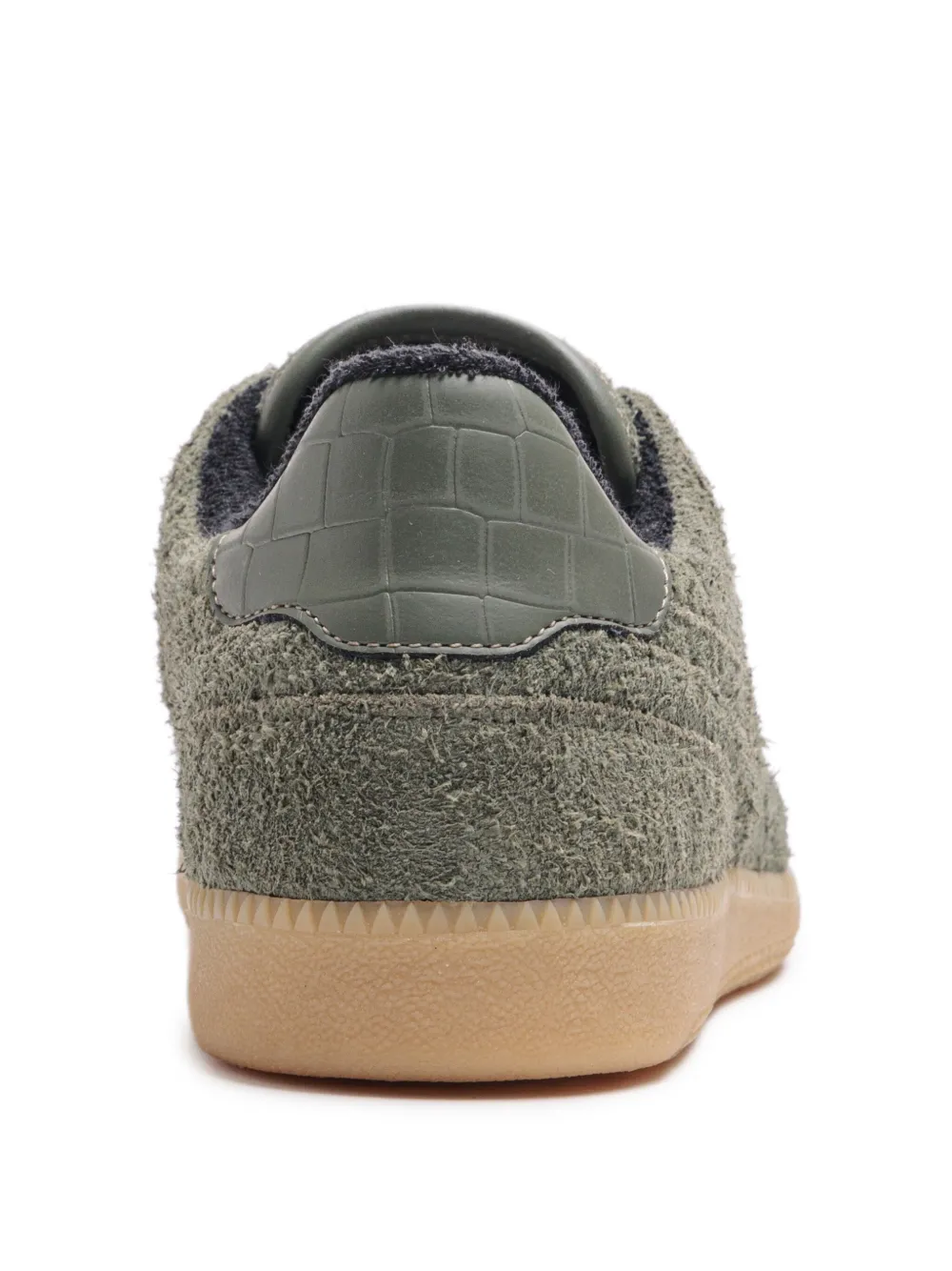 Hide & Jack Suede Sneakers In Green