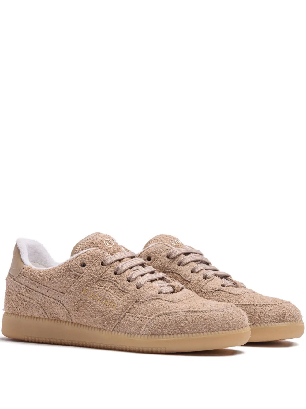 Hide&Jack Sneakers in pelle scamosciata con stampa logo - Toni neutri