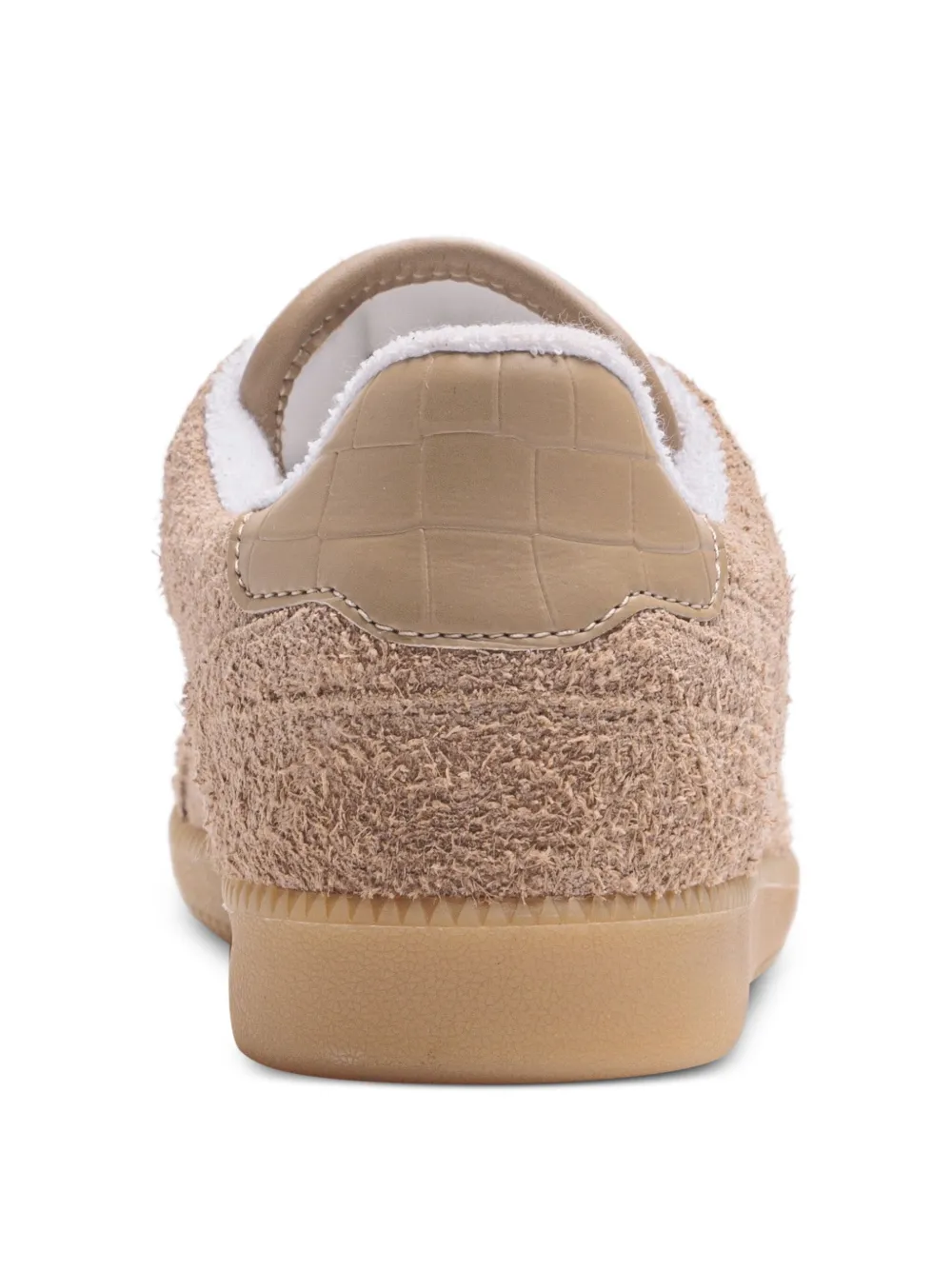 Hide&Jack suede logo-print sneakers Neutrals