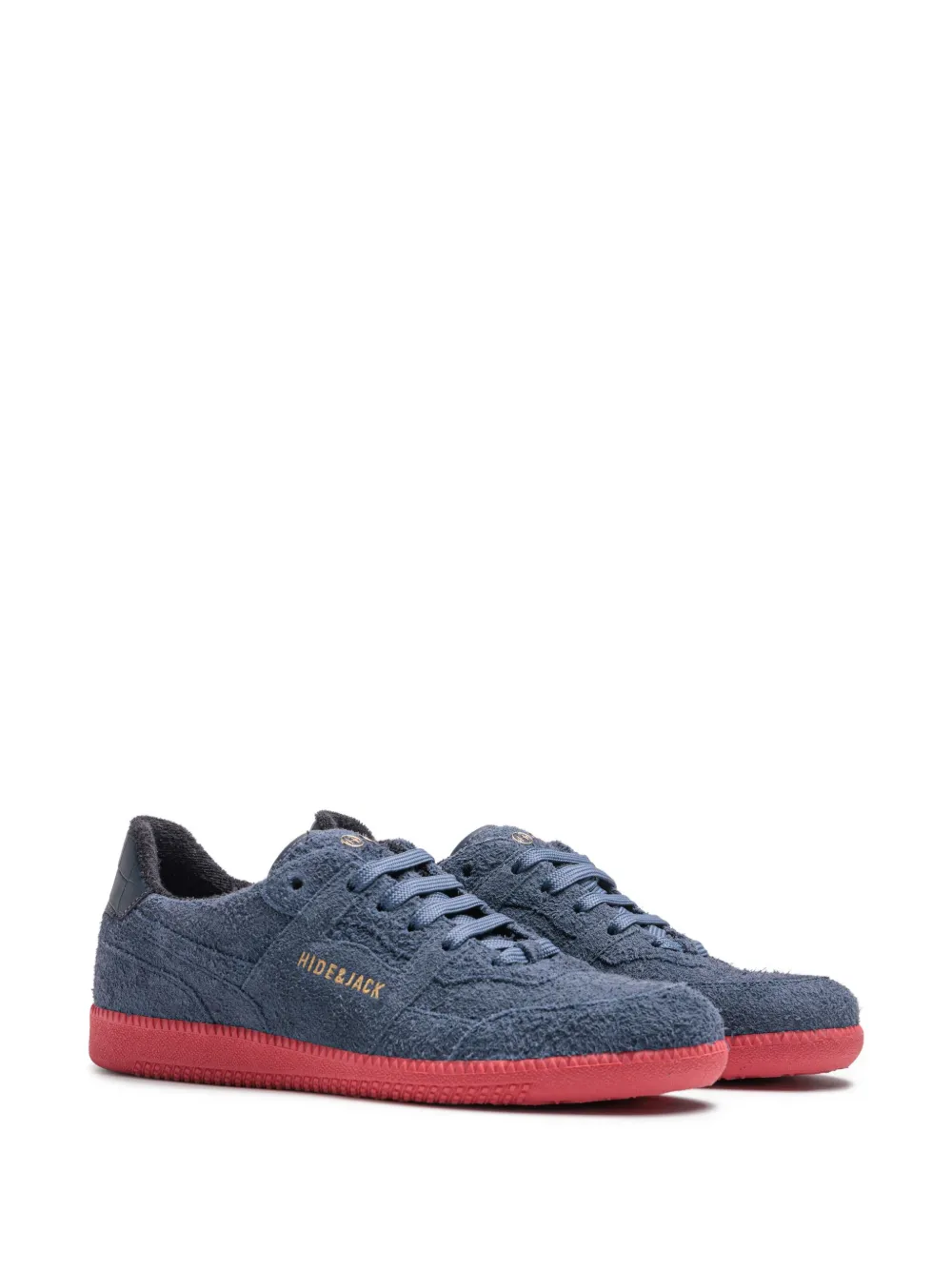Hide&Jack logo-print suede sneakers | Low-Tops | Image 2