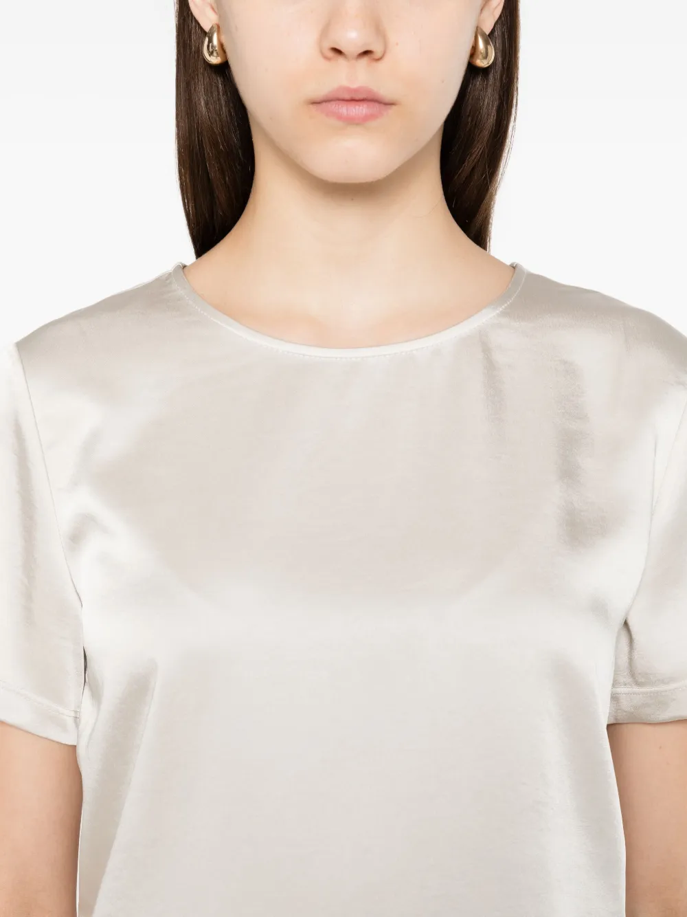 Weekend Max Mara Top met korte mouwen Beige