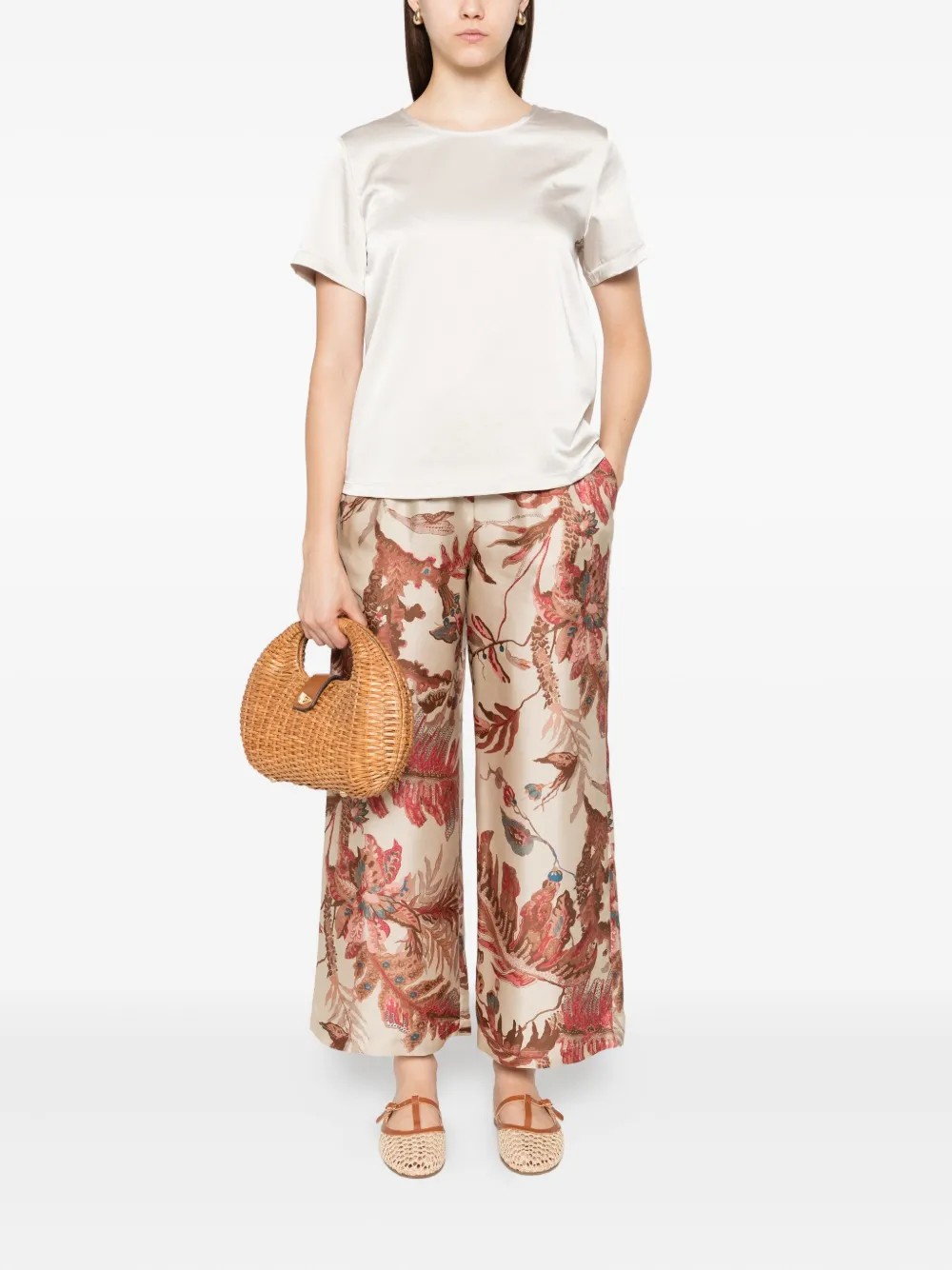 Weekend Max Mara Top met korte mouwen Beige